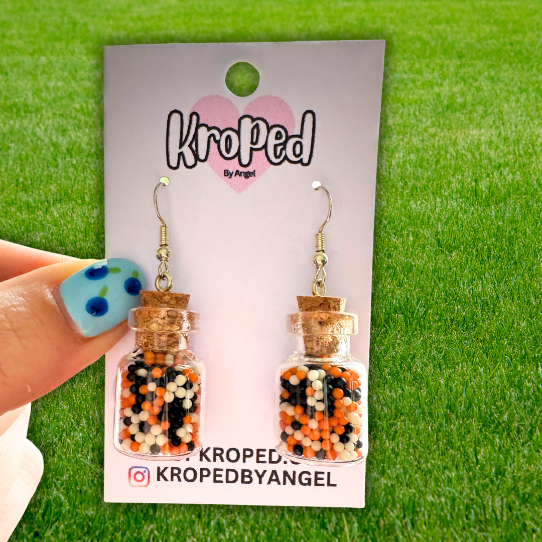 Halloween Candy Jar Earrings