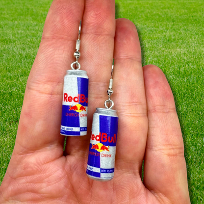 Bull Energy Drink Earrings