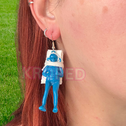 Parachute Person Earrings