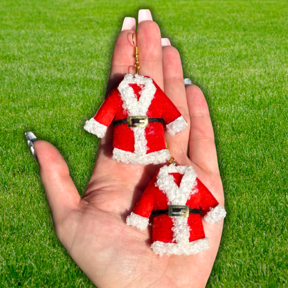 Santa's Coat Earrings