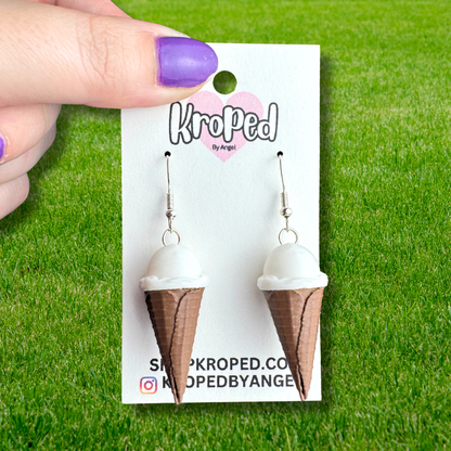 Ice Cream Cone Earrings