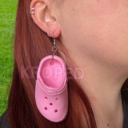 Tiny Clog Shoe Earrings