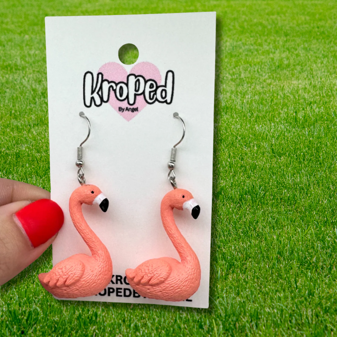 Flamingo Earrings