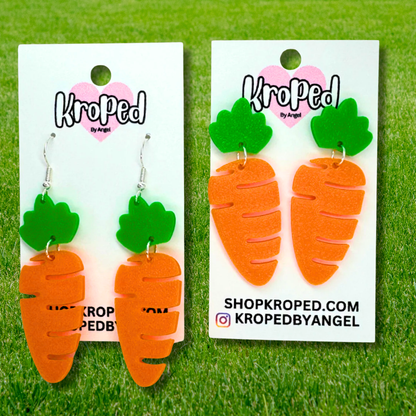 Carrot Earrings
