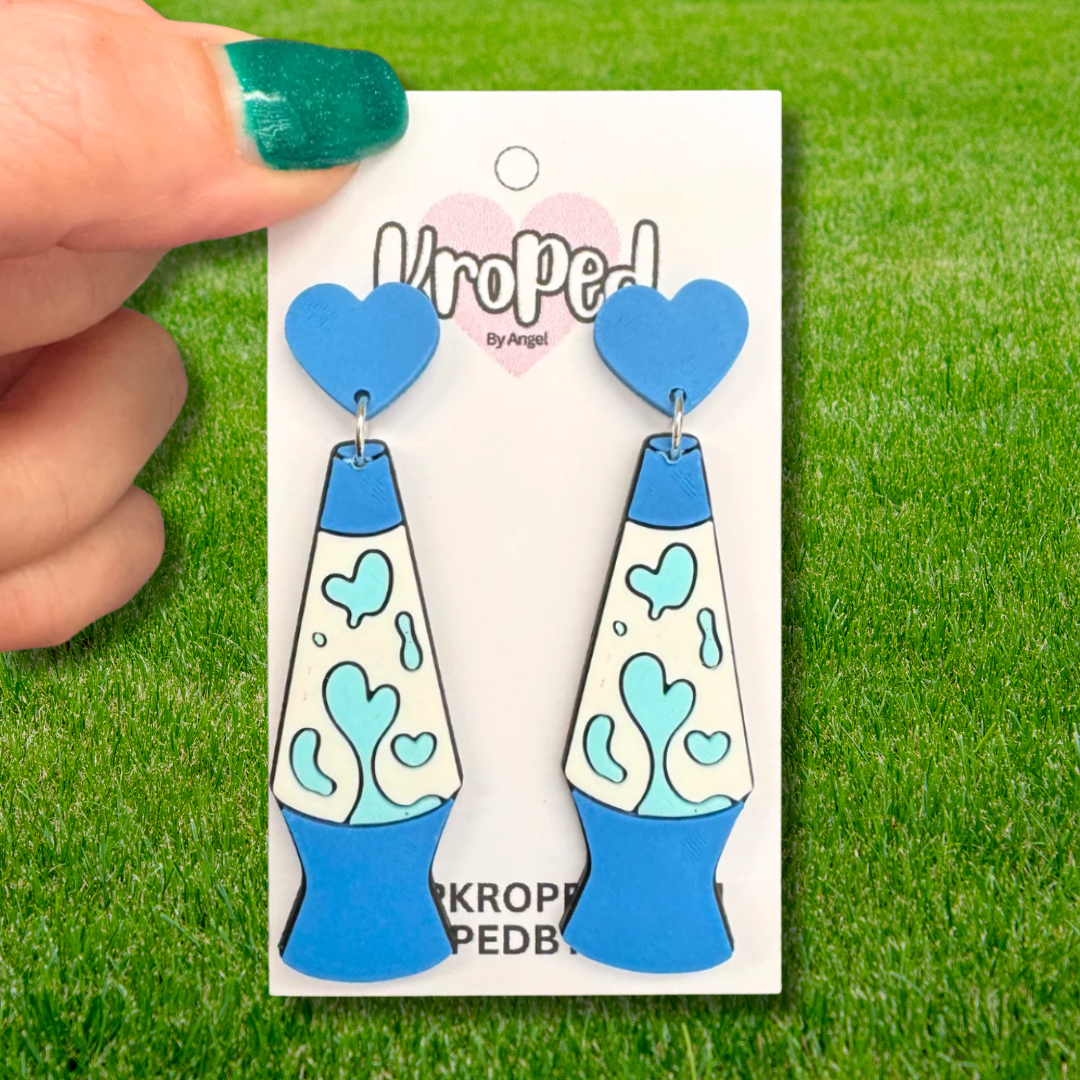Lava Lamp Earrings - More Colors