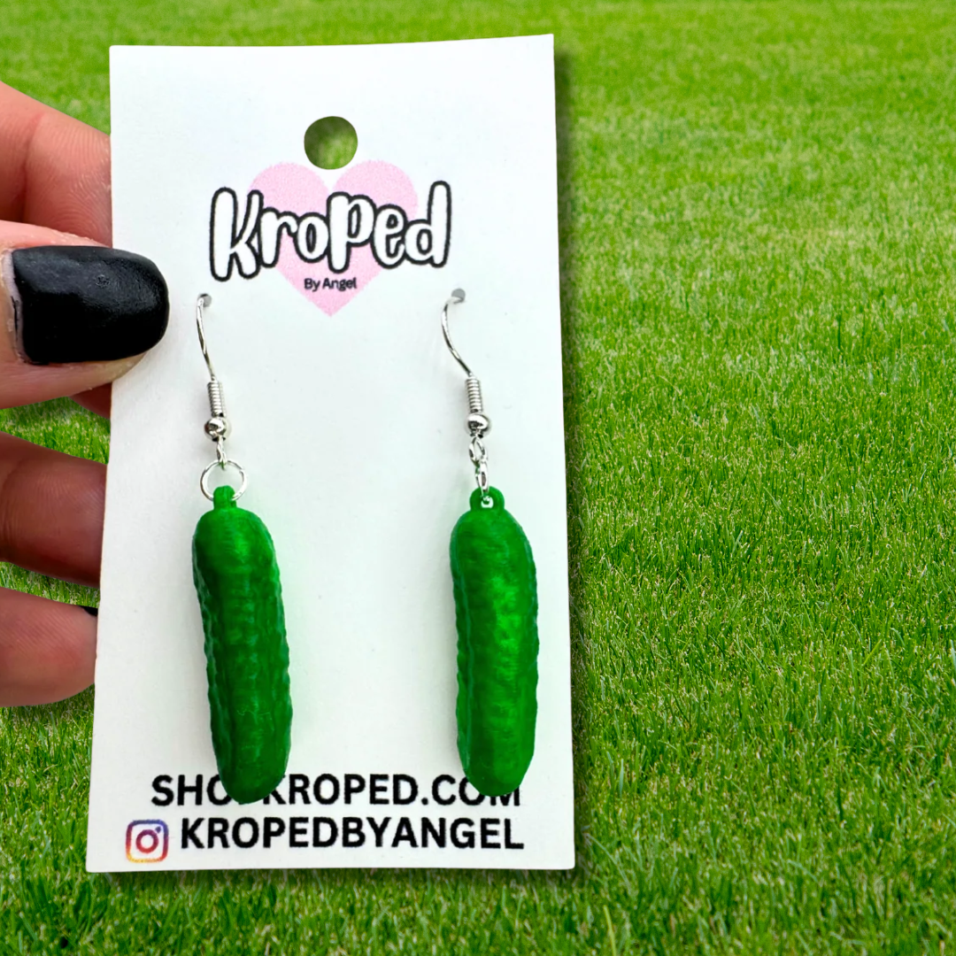 Pickle Earrings