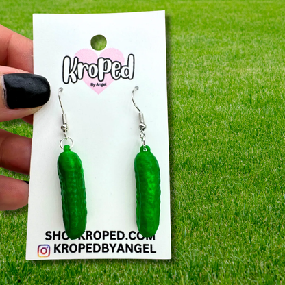 Pickle Earrings