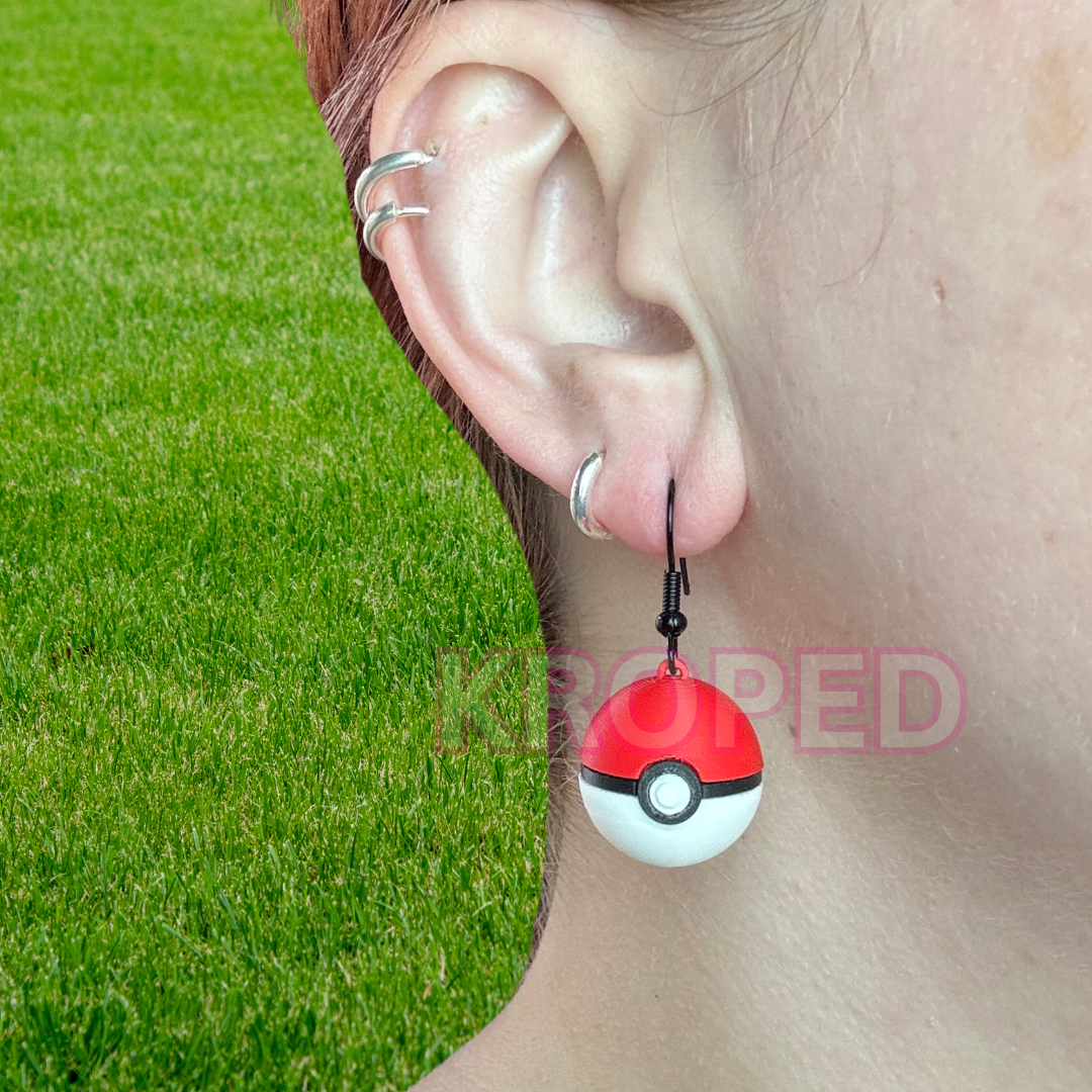 2000's Cartoon Ball Earrings