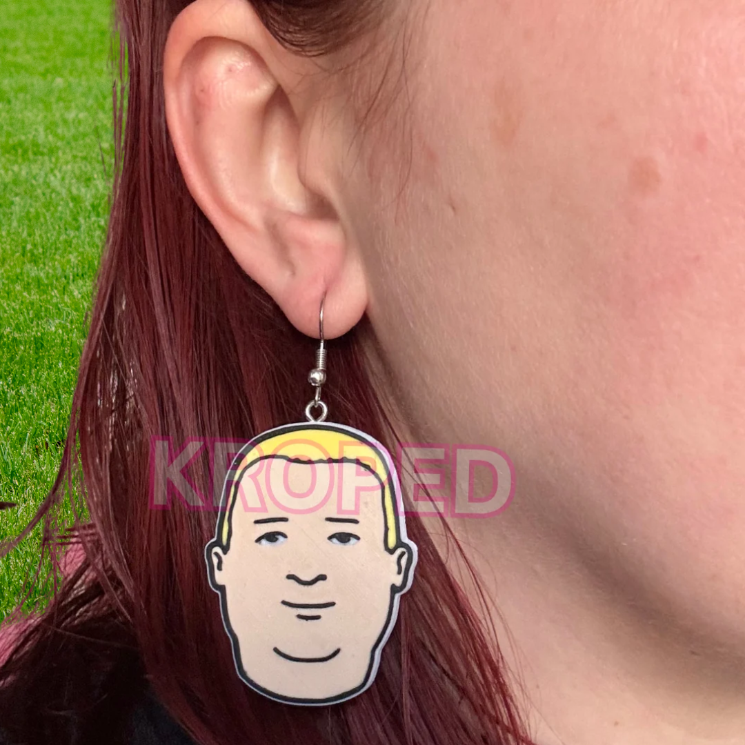 Bobby Head Earrings