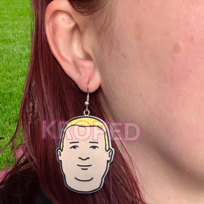 Bobby Head Earrings