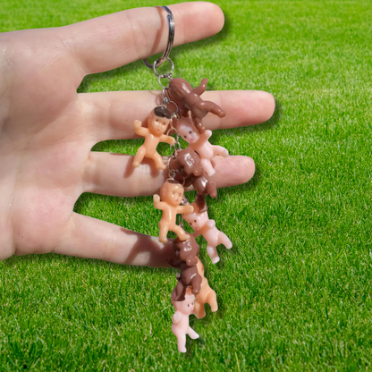 Baby Doll Dangle Keychain