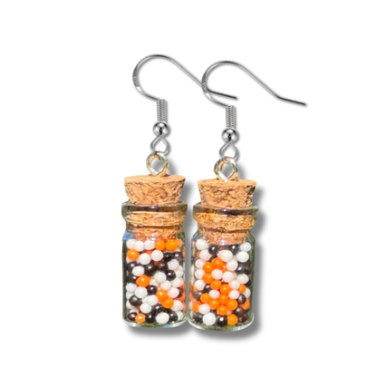Halloween Candy Jar Earrings