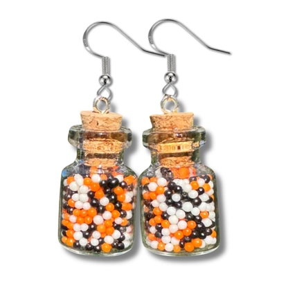 Halloween Candy Jar Earrings