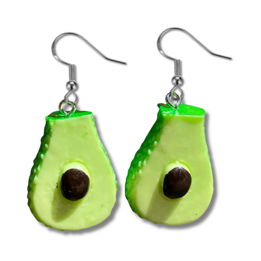 Avocado Slice Earrings