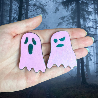 Pink Ghost Magnets