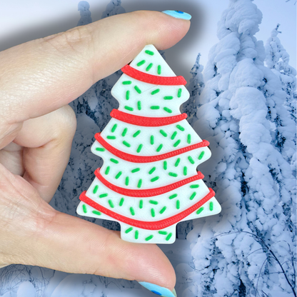 Christmas Tree Cake Magnet