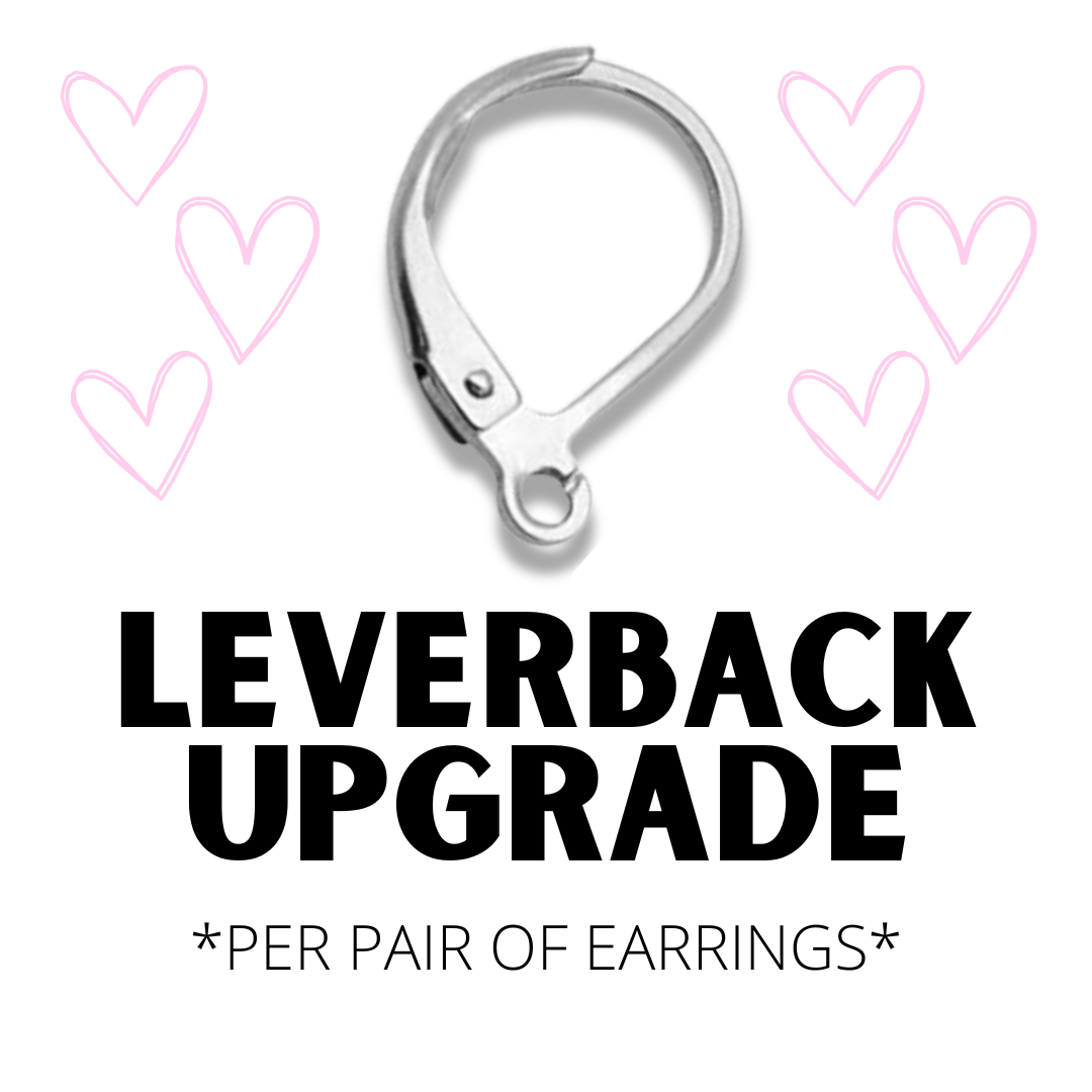 Leverback Hardware EARRING UPGRADE