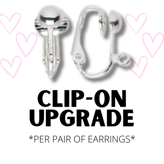 Clip-On Hardware EARRING UPGRADE