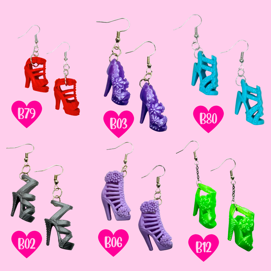 Doll Shoe Earrings