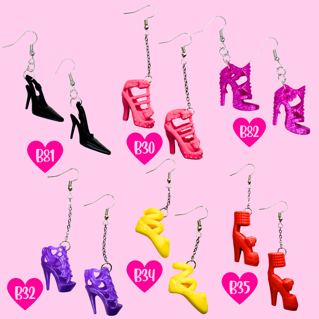 Doll Shoe Earrings