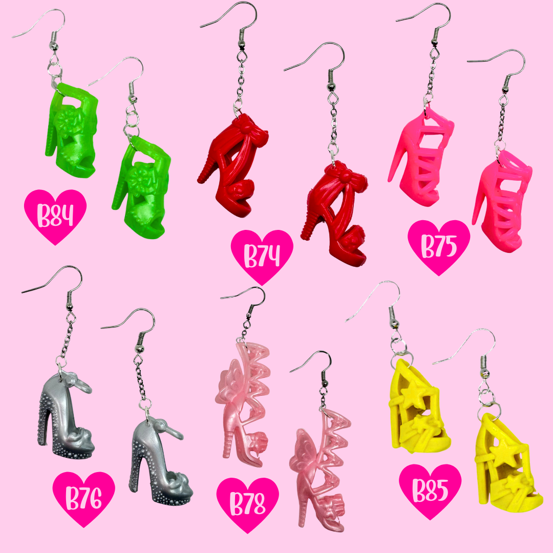 Doll Shoe Earrings