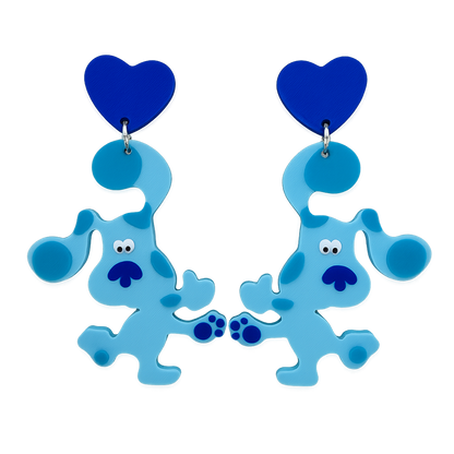 Dog Cartoon Character Dangle Earrings
