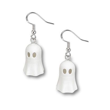 Tiny Ghost Earrings