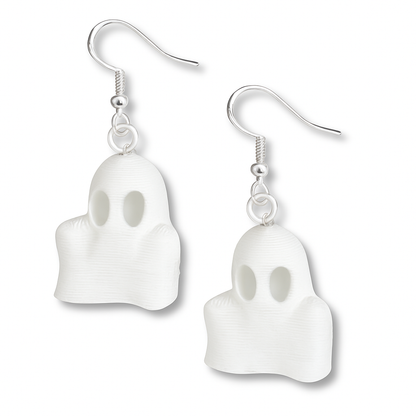 Tiny Ghost Earrings