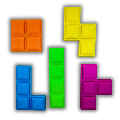 Nostalgic Block Game Magnet Set