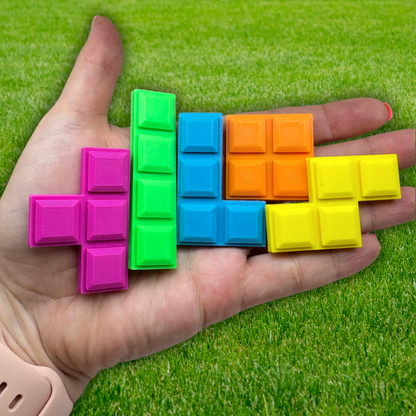 Nostalgic Block Game Magnet Set