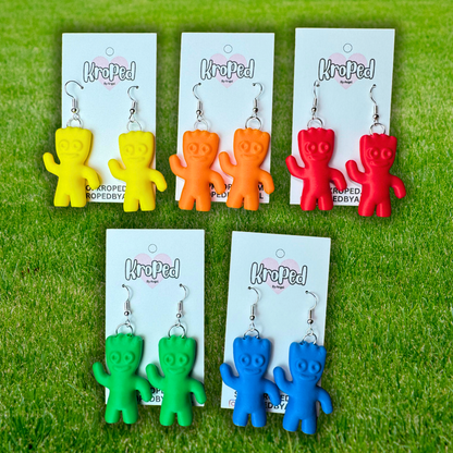 Sour Candy Man Earrings