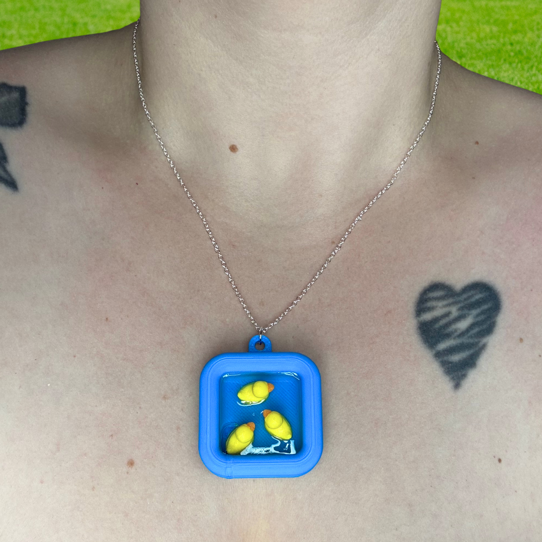 Duck Pool Necklace