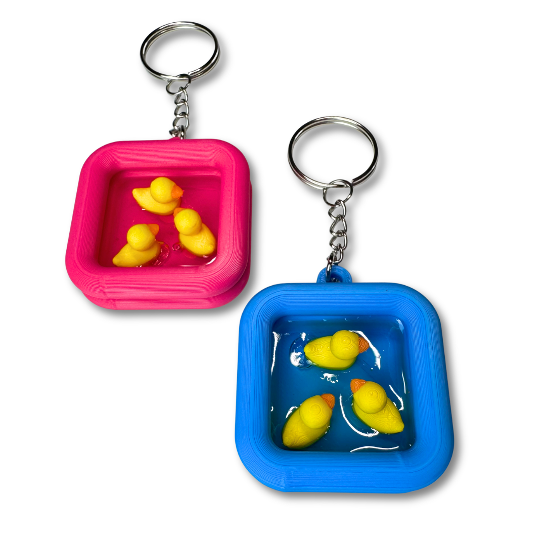 Duck Pool Keychain