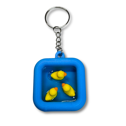 Duck Pool Keychain