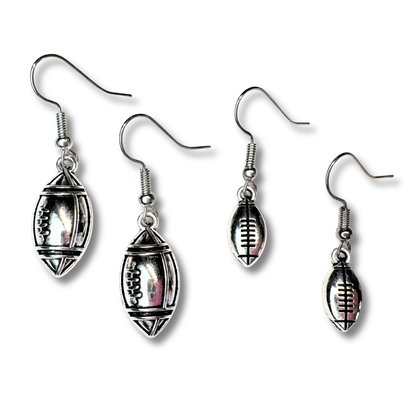 Football Charm Earrings
