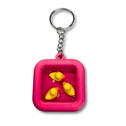 Duck Pool Keychain