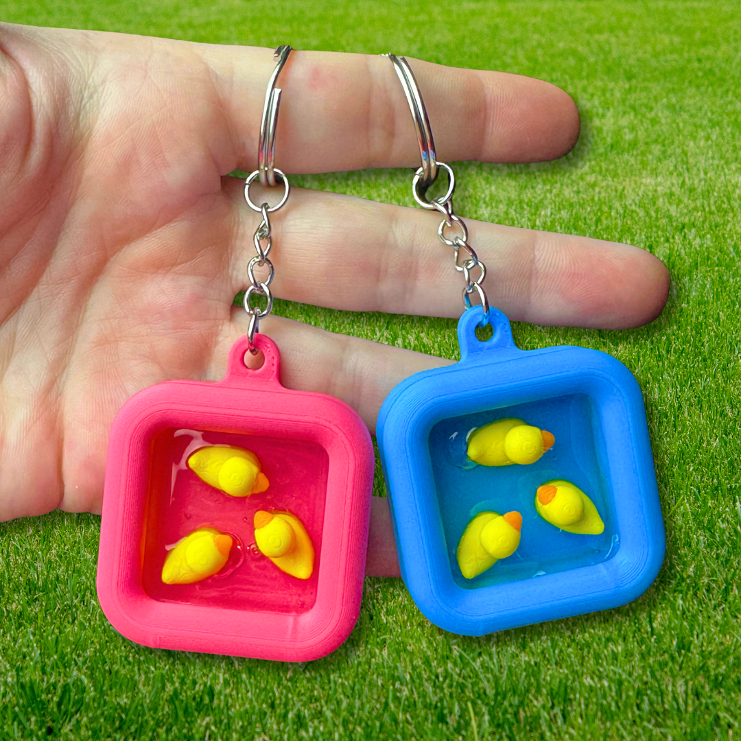 Duck Pool Keychain