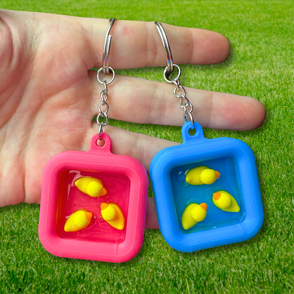 Duck Pool Keychain