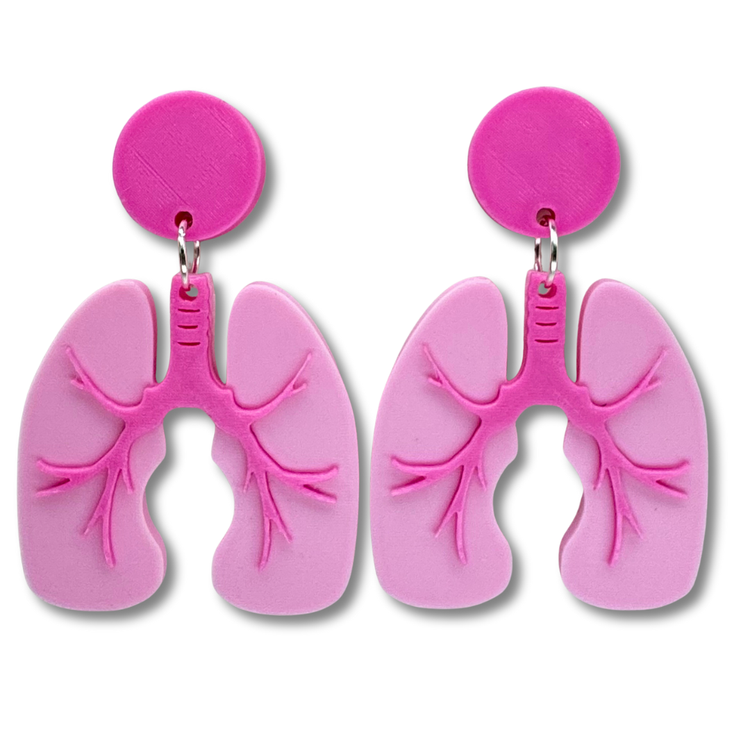 Lung Earrings