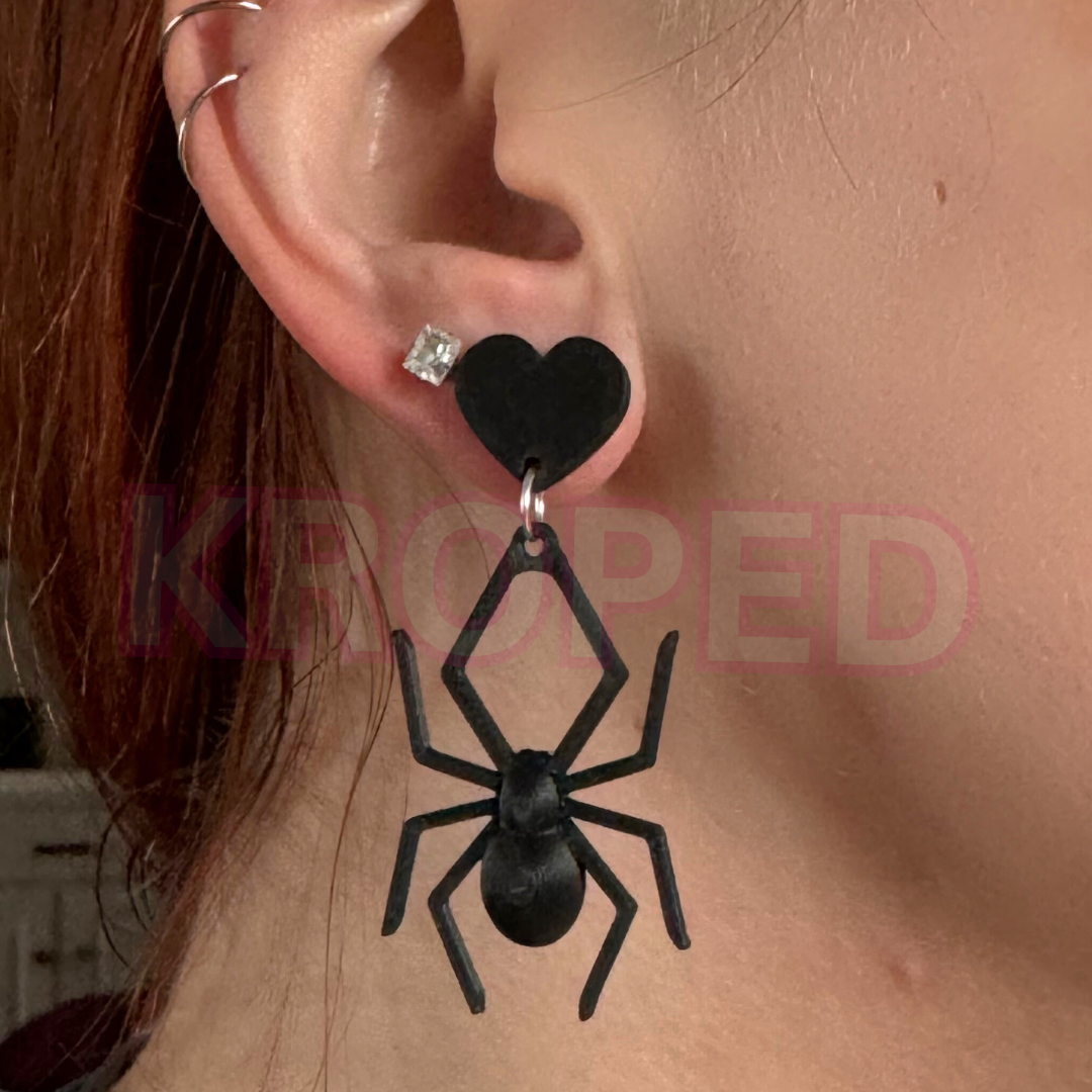 Spider Dangle Earrings