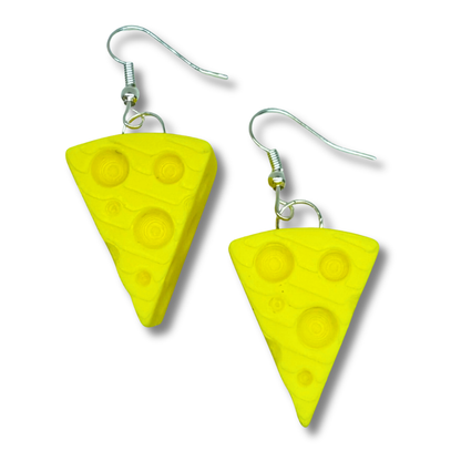 Cheese Wedge Earrings