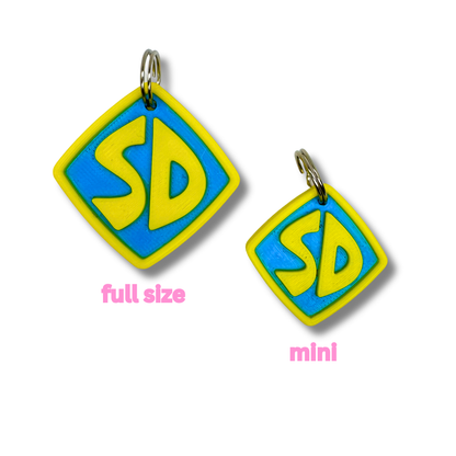 90's Cartoon Pet Collar Tag Accessory