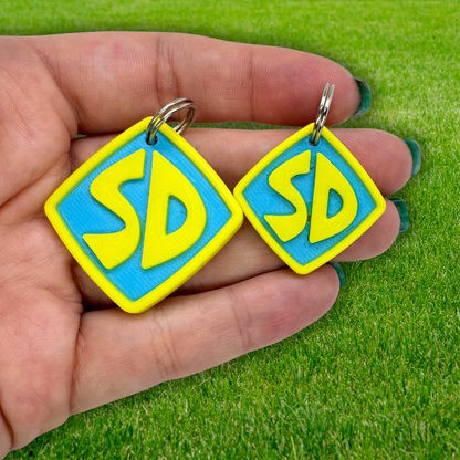 90's Cartoon Pet Collar Tag Accessory