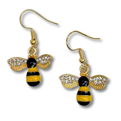 Bee Charm Earrings
