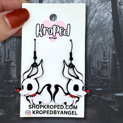 Ghost Dog Earrings