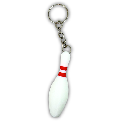 Bowling Pin Keychain