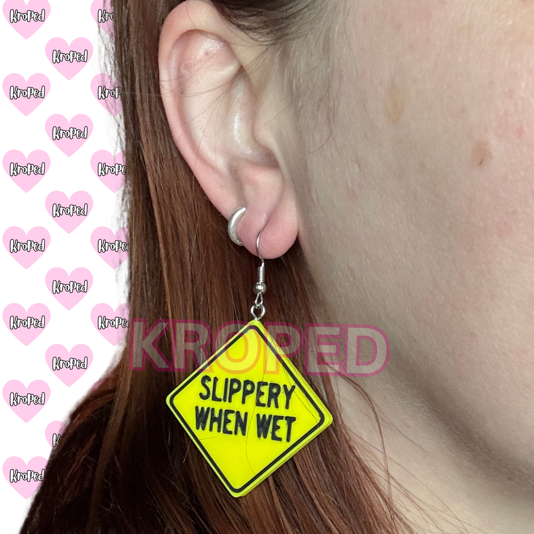 Slippery When Wet Earrings