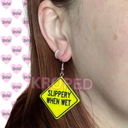 Slippery When Wet Earrings