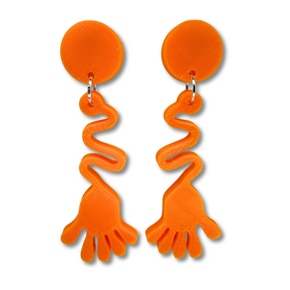 Sticky Hand Earrings