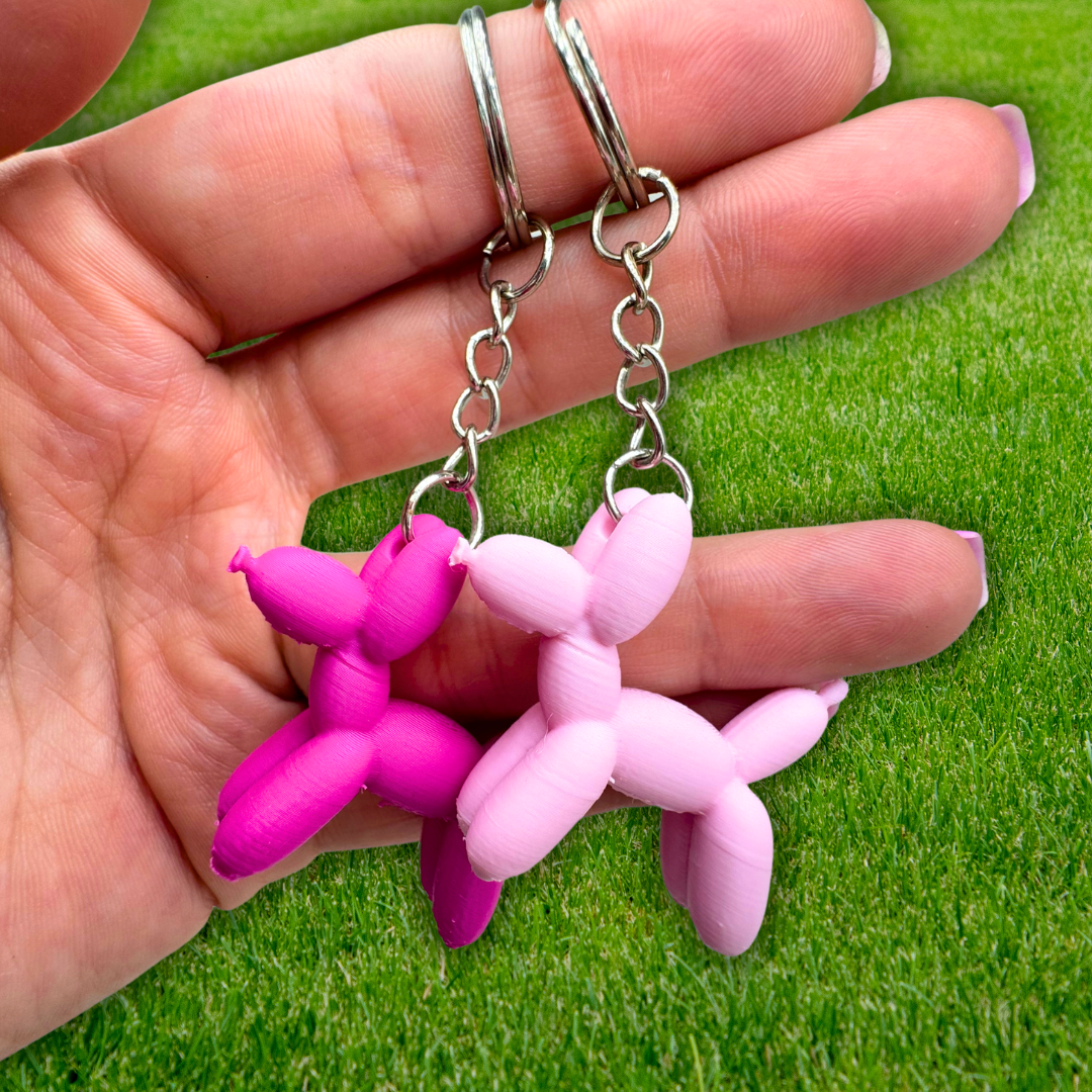 Balloon Dog Keychains